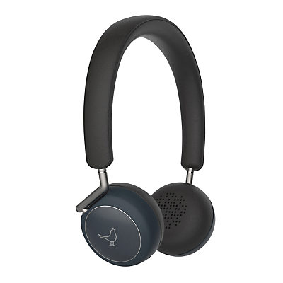 Libratone Q Adapt Noise Cancelling Wireless Bluetooth On Ear Headphones with Mic/Remote Stormy Black
